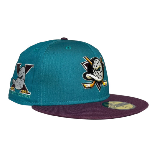 Anaheim Ducks  Est. 1993 Ten Mighty Seasons New Era 59Fifty Fitted Hat