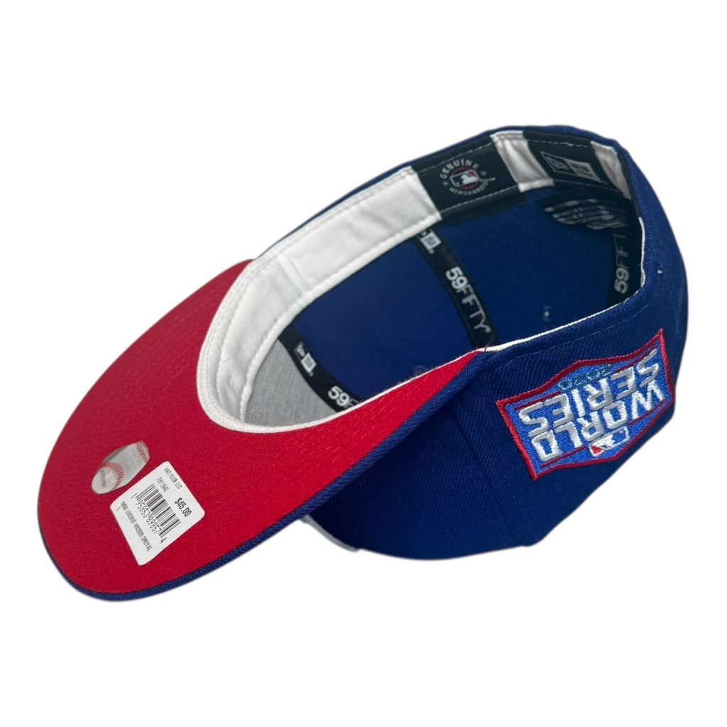 Los Angeles Dodgers 2020 World Series Hat Club New Era 59Fifty Fitted Hat