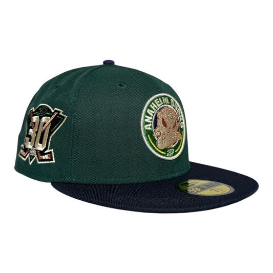 Anaheim Ducks 30th Anniversary Two Tone New Era 59Fifty Fitted Hat