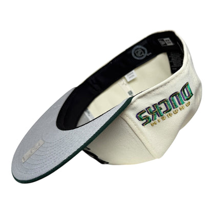 Anaheim Ducks "Bash Pack" Chrome White/Green New Era 59Fifty Fitted Hat