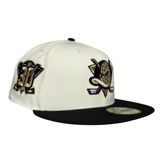 Anaheim Ducks 30th Anniversary Pinky UV New Era 59Fifty Fitted Hat