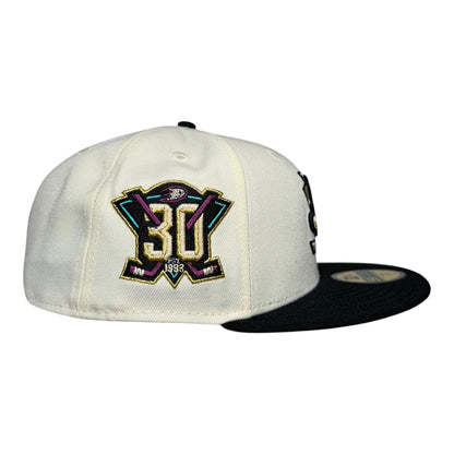 Anaheim Ducks 30th Anniversary Pinky UV New Era 59Fifty Fitted Hat