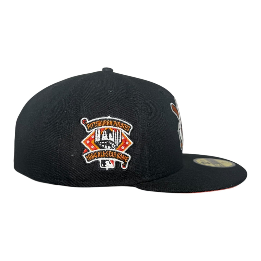 Hat Club Pittsburgh Pirates "Glow My God" Hat Club Orange UV New Era 59Fifty Fitted Hat