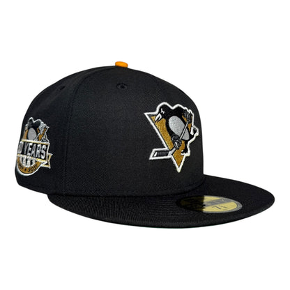 Pittsburgh Penguins 50th Anniversary New Era 59Fifty Fitted Hat