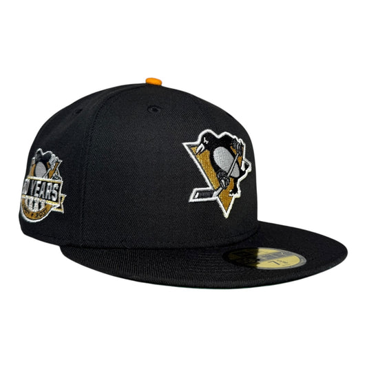 Pittsburgh Penguins 50th Anniversary New Era 59Fifty Fitted Hat