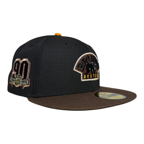 Hat Dreams Boston Bruins "BIG BAD BRUINS" 90 Seasons New Era 59Fifty Fitted Hat