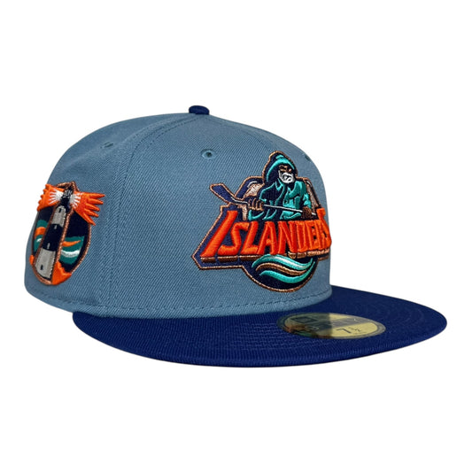 New York Islanders Fisherman Two Tone New Era 59Fifty Fitted Hat