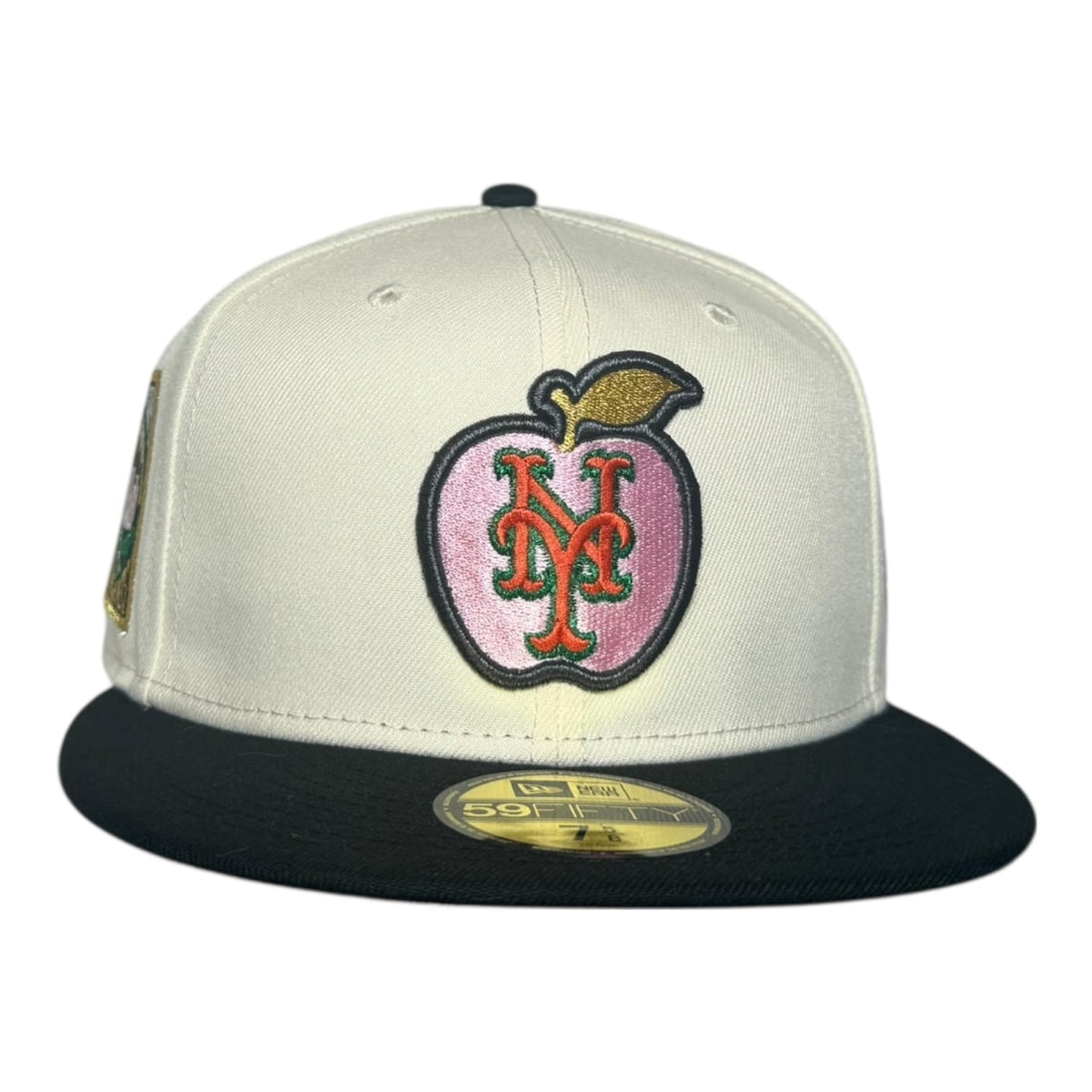 SportsWorld NY New York Mets 25th Anniversary Apple Logo New Era 59Fifty Fitted Hat