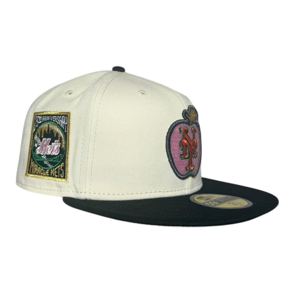 SportsWorld NY New York Mets 25th Anniversary Apple Logo New Era 59Fifty Fitted Hat
