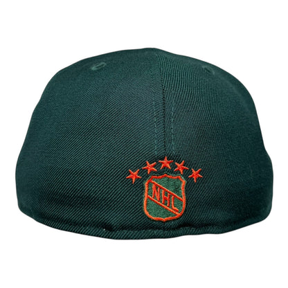 Dallas Stars Minnesota North Stars Wool Throwback New Era 59Fifty Fitted Hat