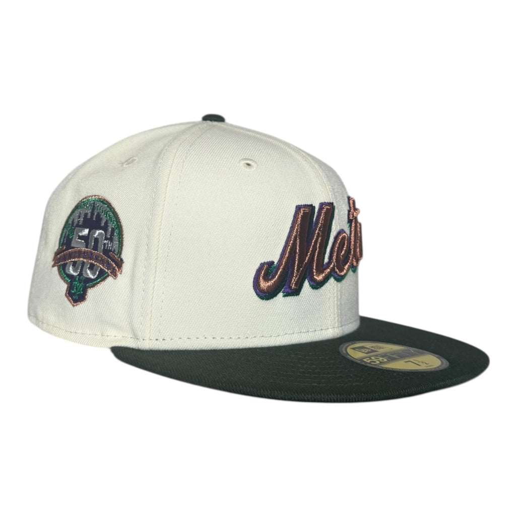 The Hat Wall New York Mets 50th Anniversary New Era 59Fifty Fitted Hat