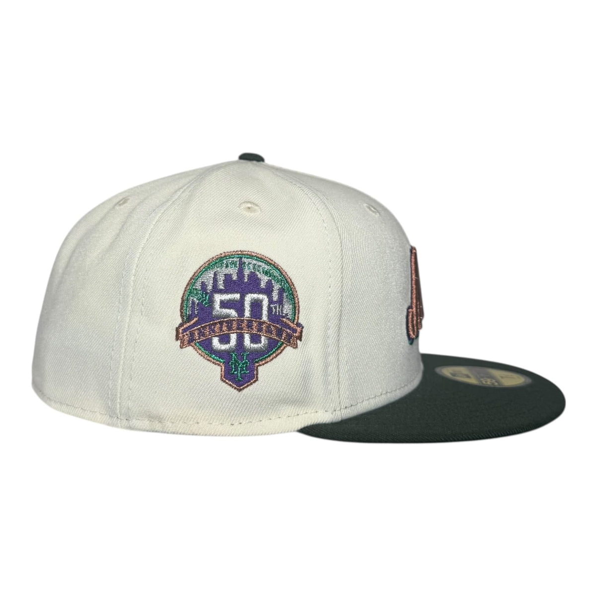 The Hat Wall New York Mets 50th Anniversary New Era 59Fifty Fitted Hat