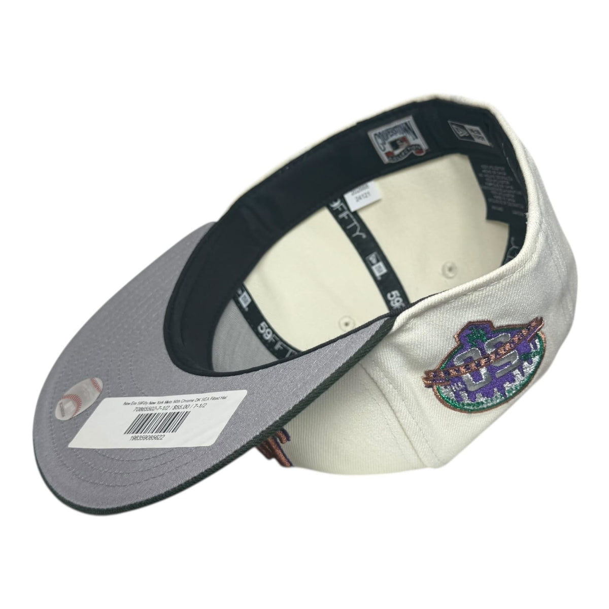 The Hat Wall New York Mets 50th Anniversary New Era 59Fifty Fitted Hat