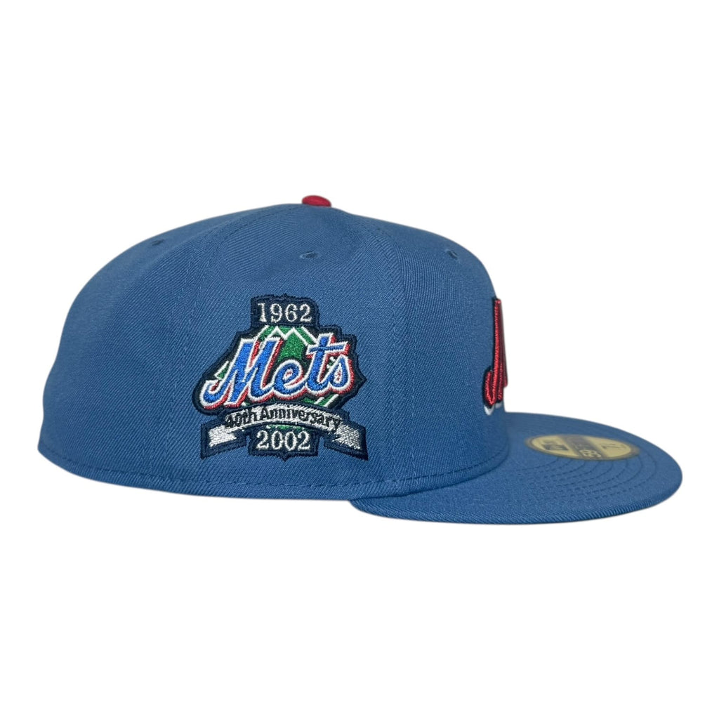 Homegame New York New York Mets 40th Anniversary Homegame New Era 59Fifty Fitted Hat