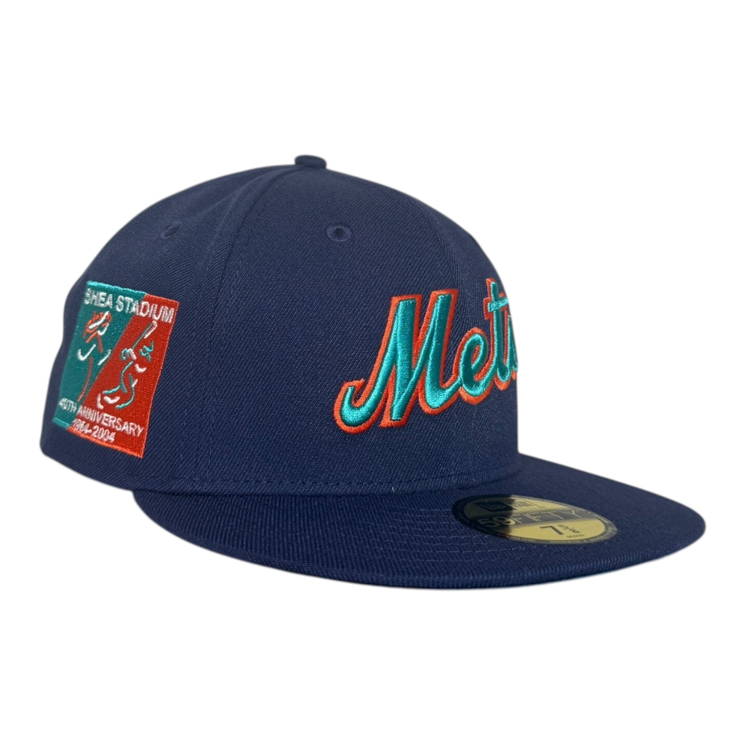 New York Mets 40th Anniversary Stadium Patch Hat Club New Era 59Fifty Fitted Hat