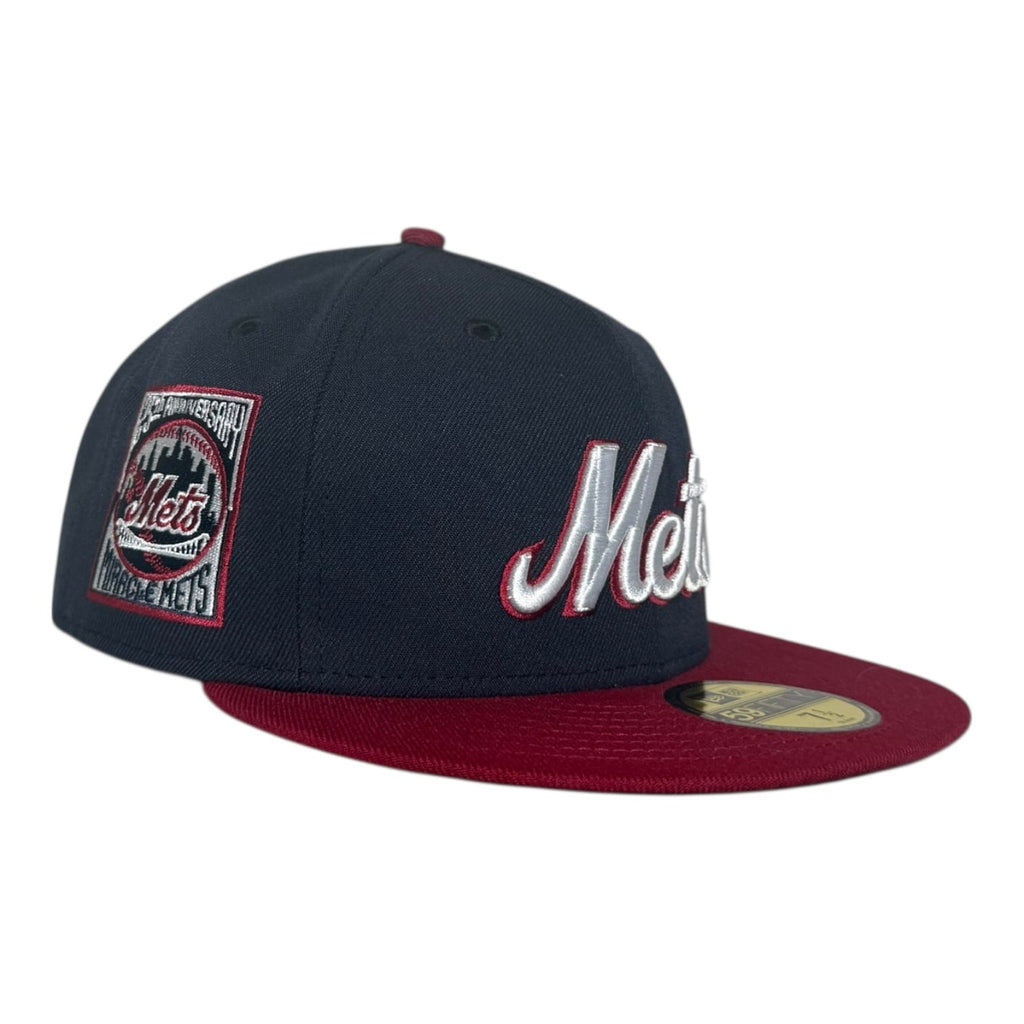 Hat Club New York Mets 25th Anniversary Hometown Text Hat Club New Era 59Fifty Fitted Hat