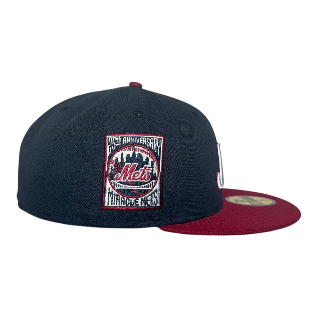 Hat Club New York Mets 25th Anniversary Hometown Text Hat Club New Era 59Fifty Fitted Hat