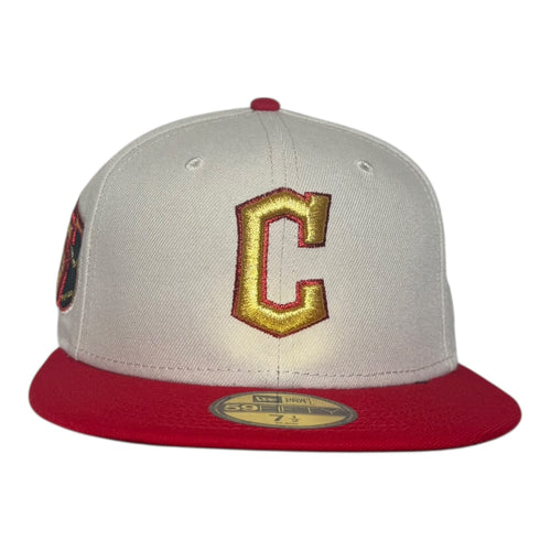 The Hat Wall Cleveland Guardians Two Tone New Era 59Fifty Fitted Hat