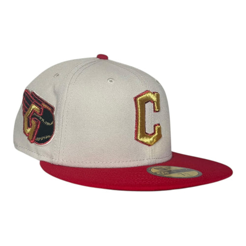 The Hat Wall Cleveland Guardians Two Tone New Era 59Fifty Fitted Hat