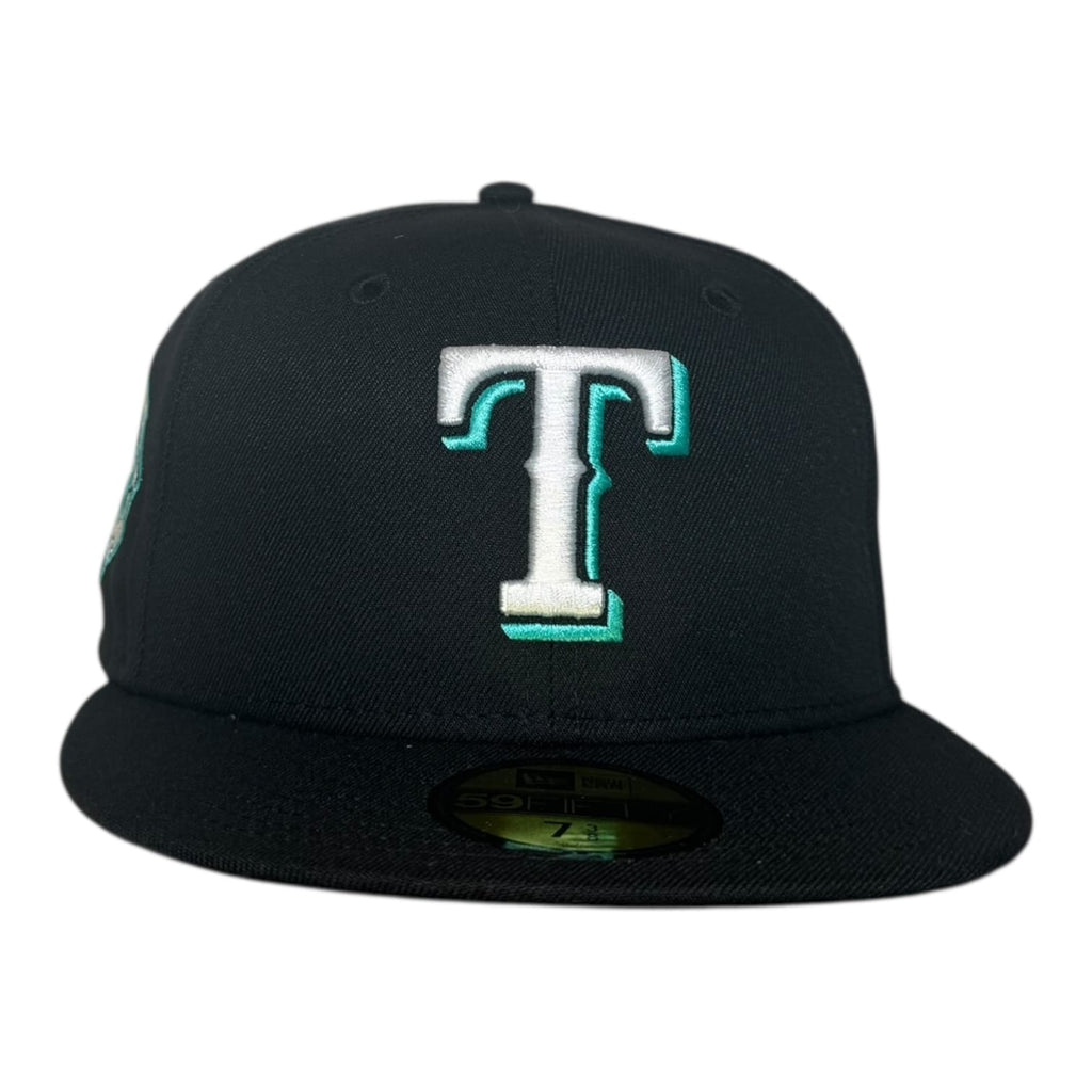 Dome Peace Texas Rangers Baseball Club Patch New Era 59Fifty Fitted Hat