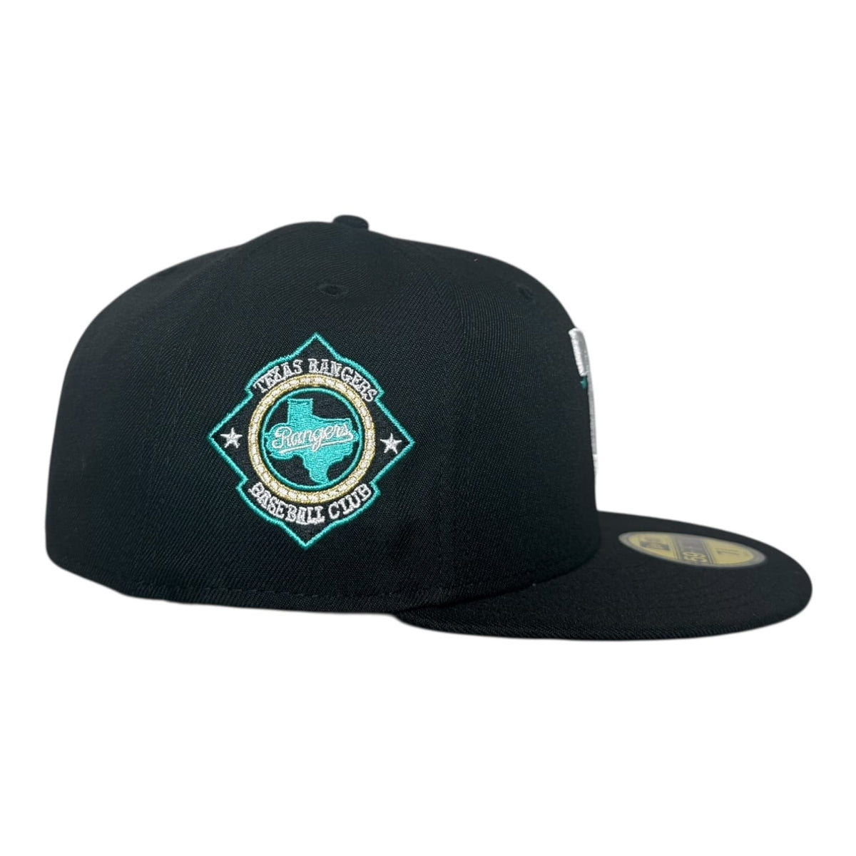 Dome Peace Texas Rangers Baseball Club Patch New Era 59Fifty Fitted Hat