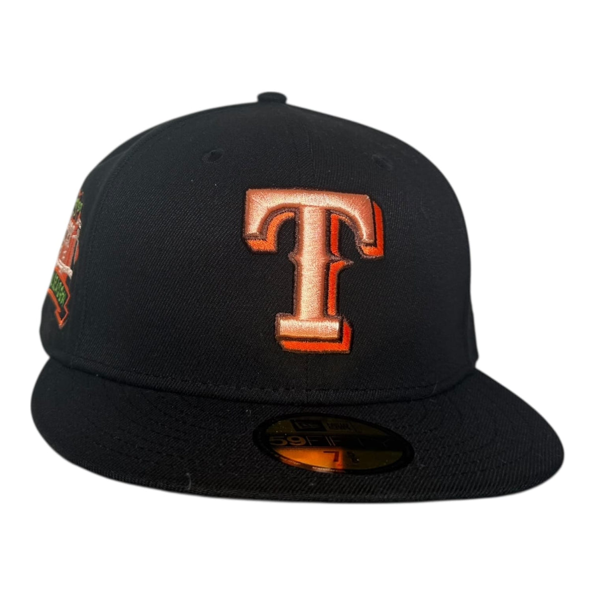 The Hat Wall Texas Rangers Final Season Patch New Era 59Fifty Fitted Hat
