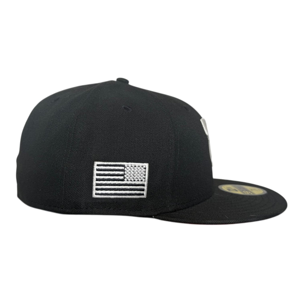 The Hat Wall Texas Rangers 911 Flag Red UV New Era 59Fifty Fitted Hat