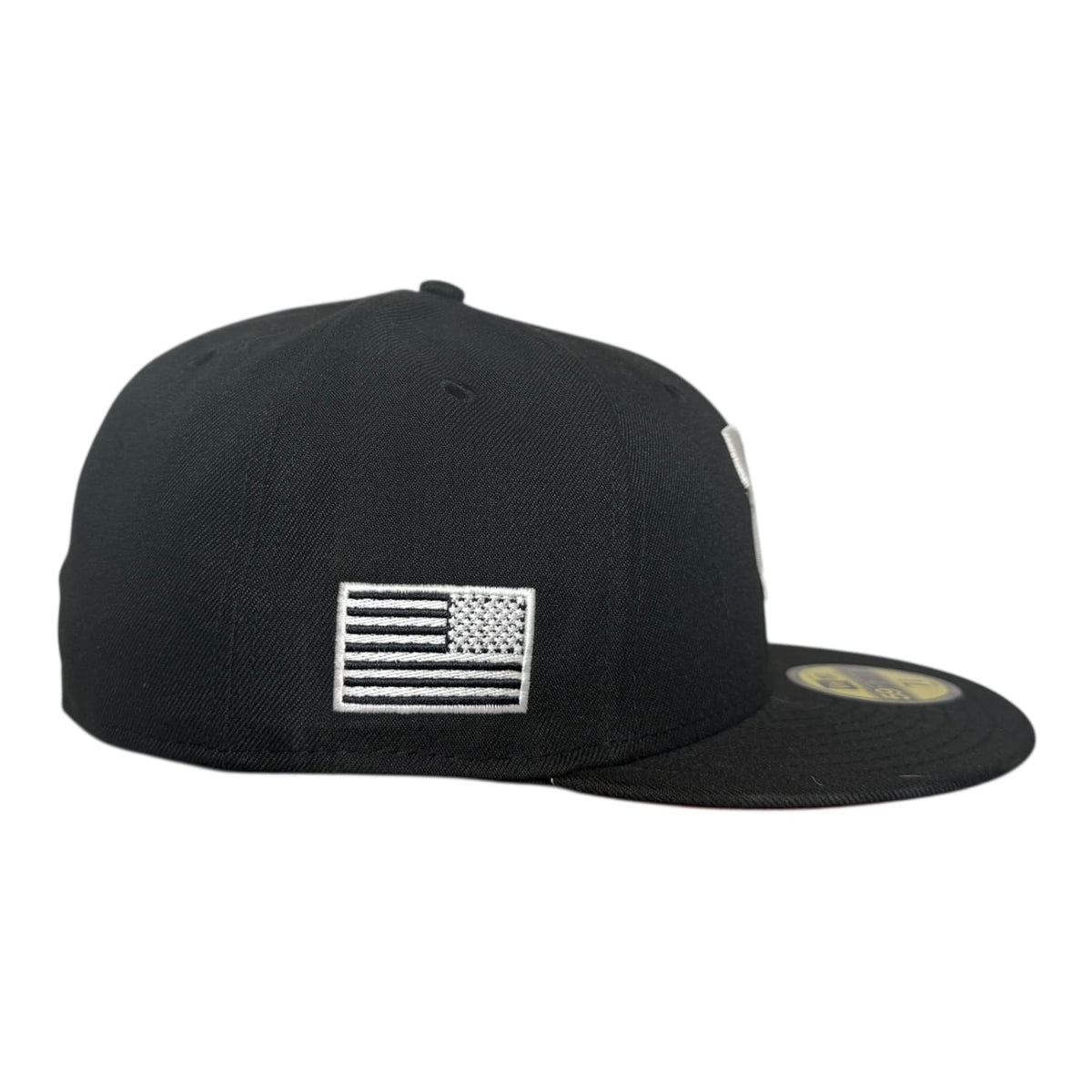 The Hat Wall Texas Rangers 911 Flag Red UV New Era 59Fifty Fitted Hat