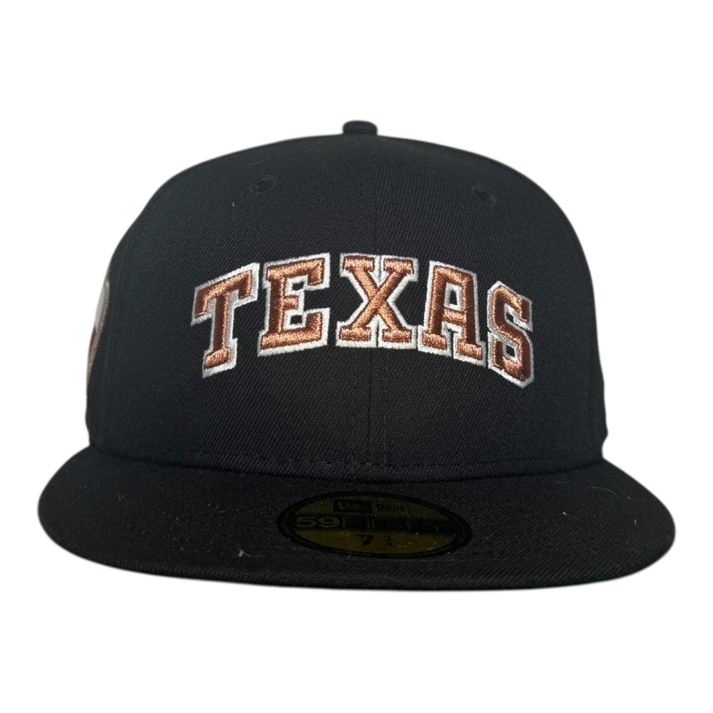 Crown Minded Texas Rangers Texas Flag Side Patch  New Era 59Fifty Fitted Hat