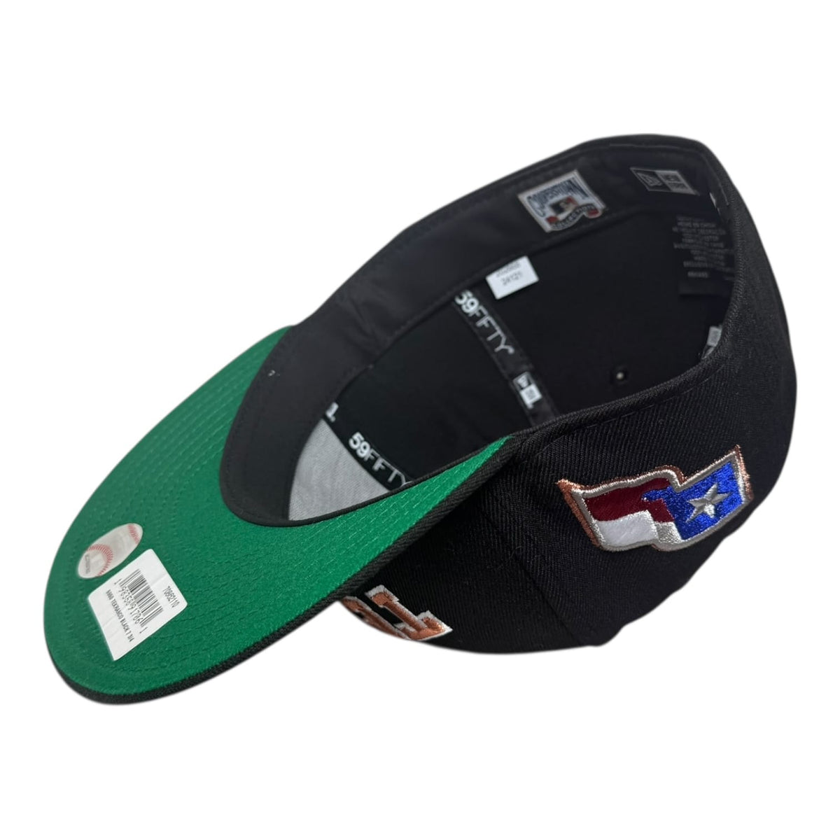 Crown Minded Texas Rangers Texas Flag Side Patch  New Era 59Fifty Fitted Hat