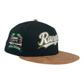 Texas Rangers Final Season Suede Brim Hat Club New Era 59Fifty Fitted Hat