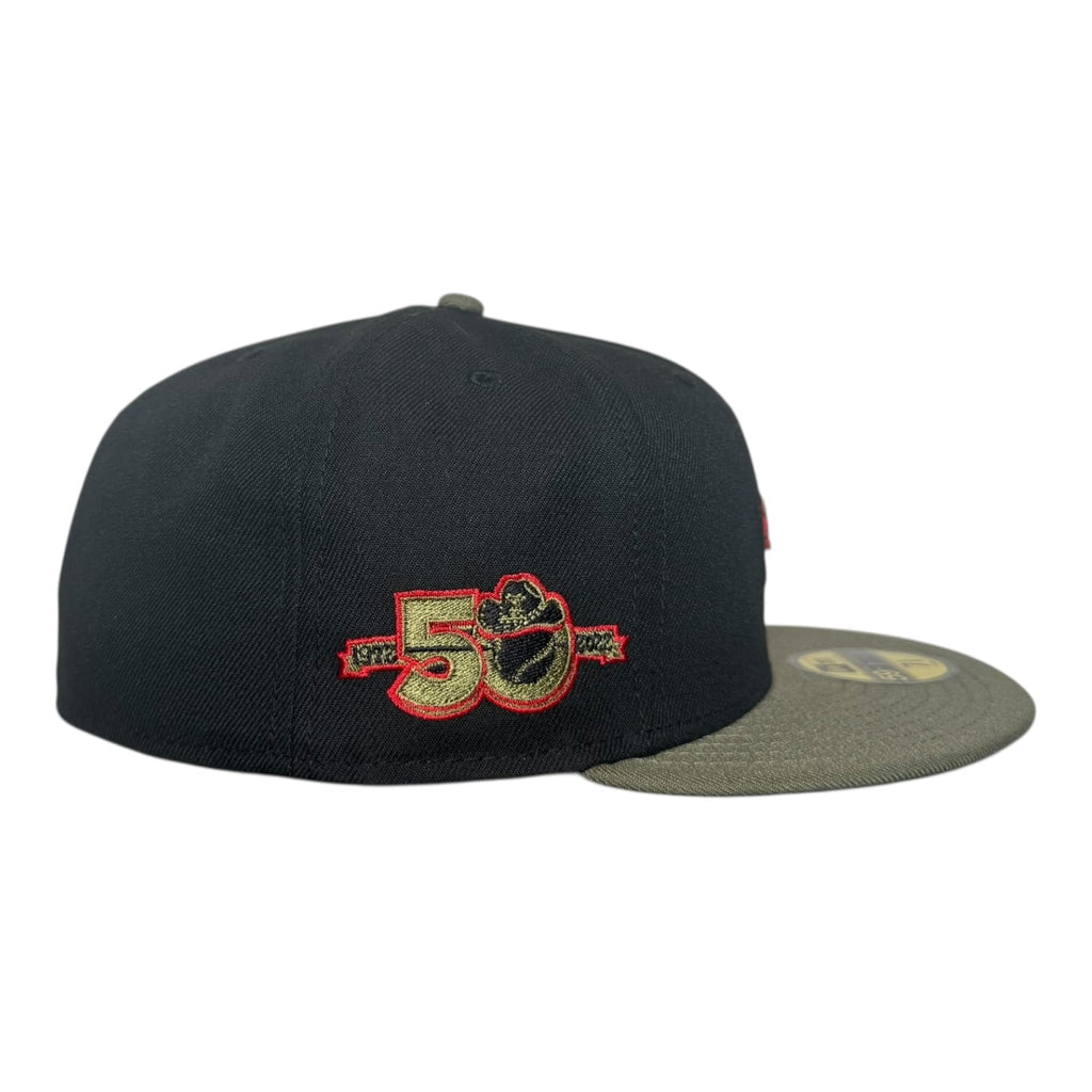 The Hat Wall Texas Rangers 50th Anniversary New Era 59Fifty Fitted Hat