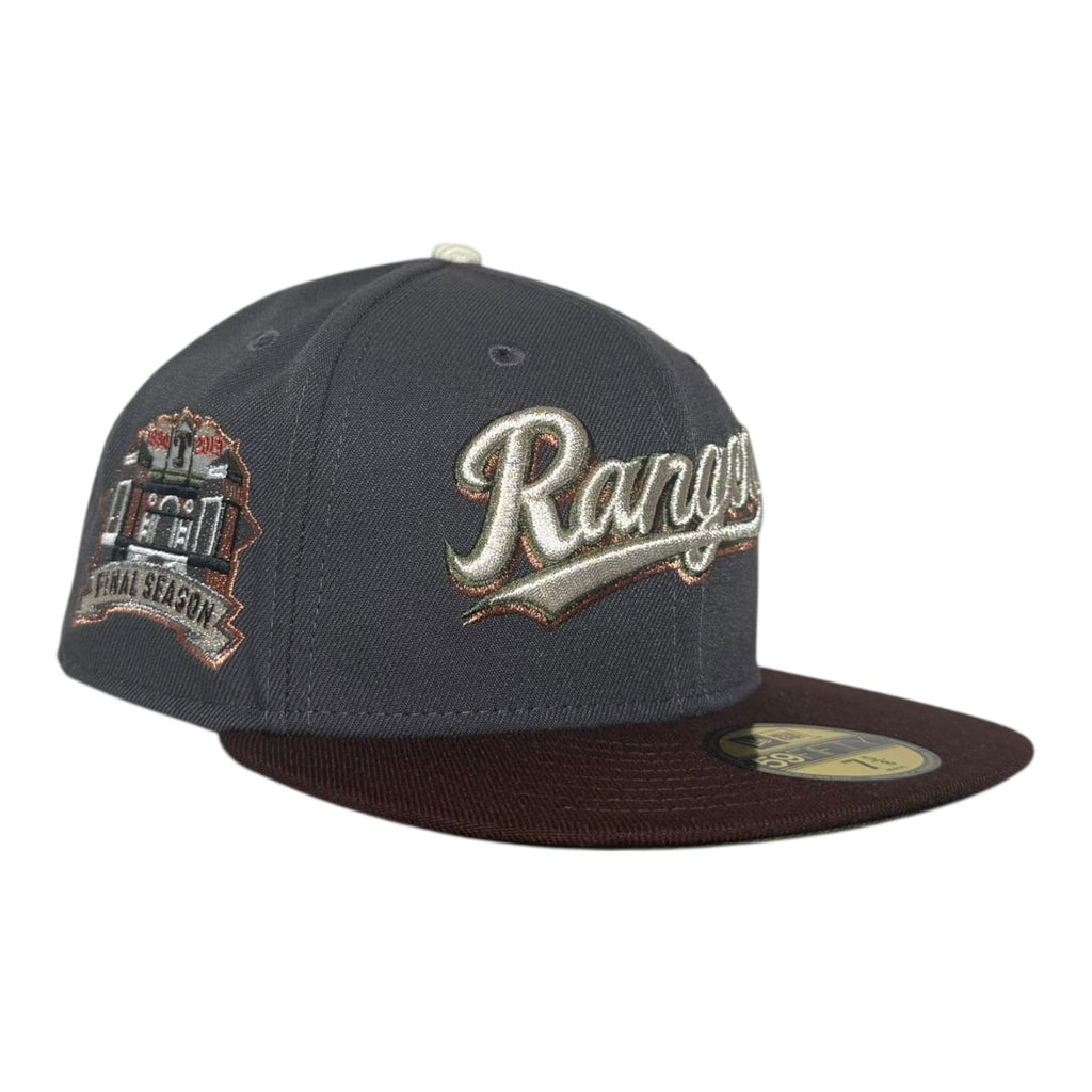 Hat Dreams Texas Rangers "Better Than Yesterday" Final Season New Era 59Fifty Fitted Hat