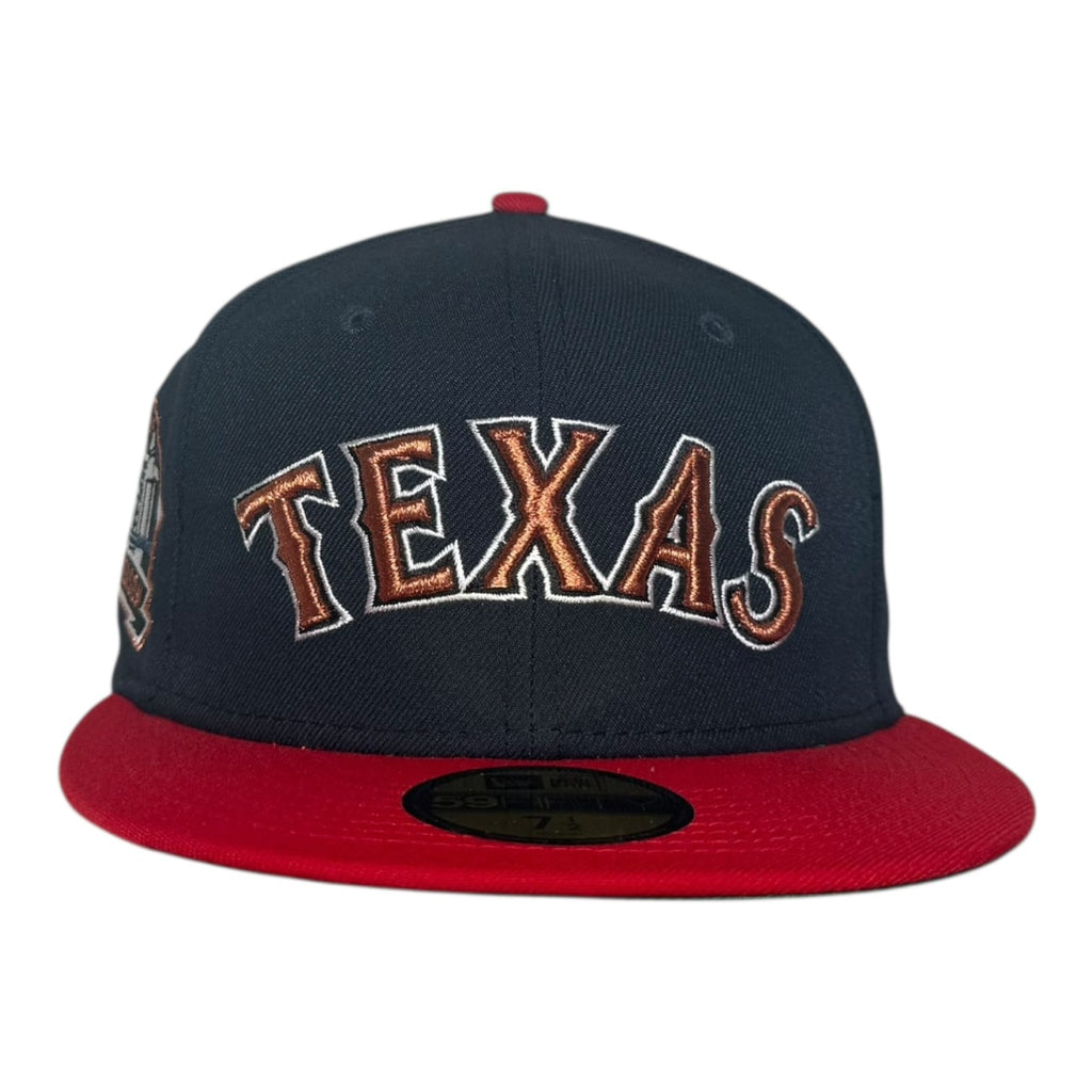 The Hat Wall Texas Rangers Final Season Two Tone New Era 59Fifty Fitted Hat