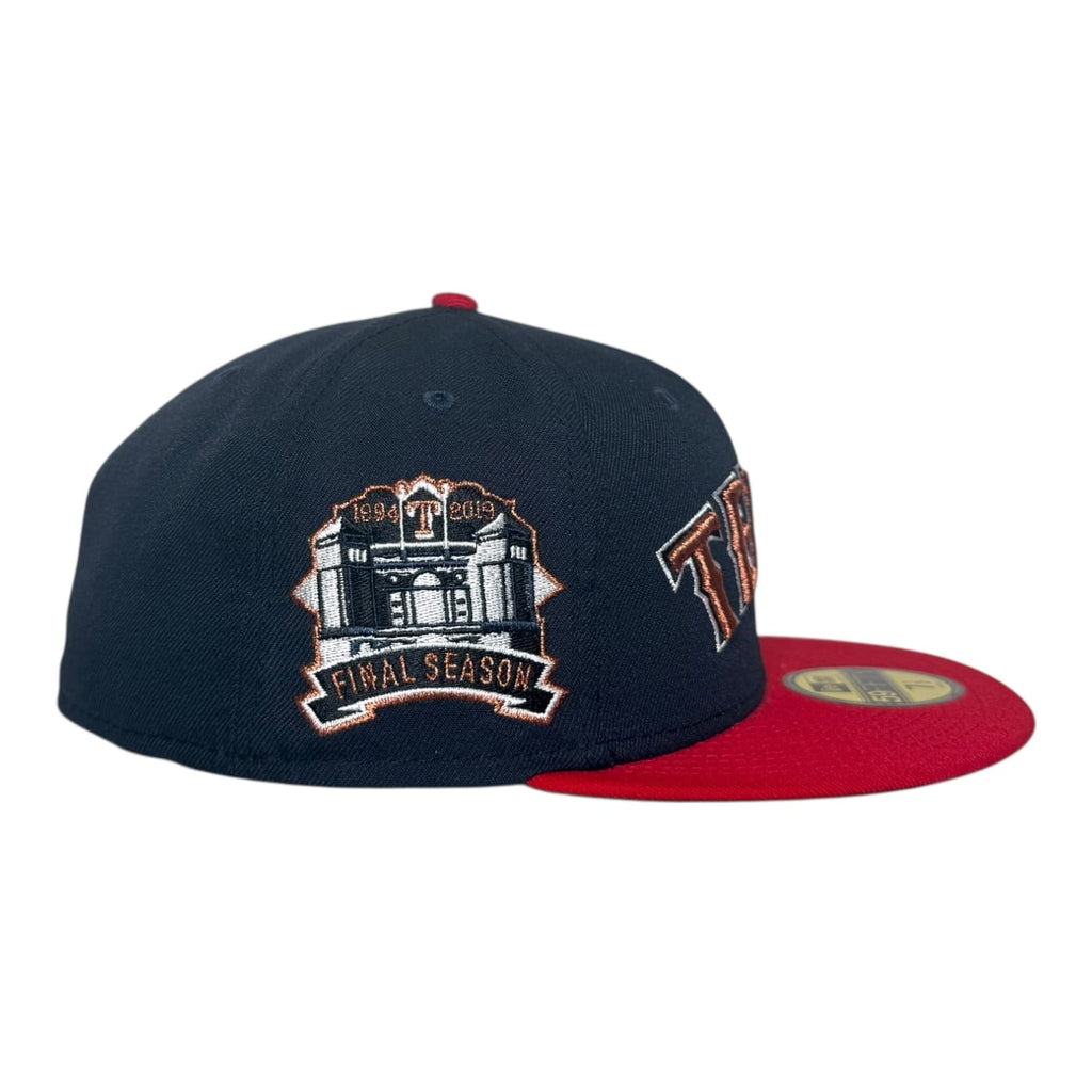The Hat Wall Texas Rangers Final Season Two Tone New Era 59Fifty Fitted Hat
