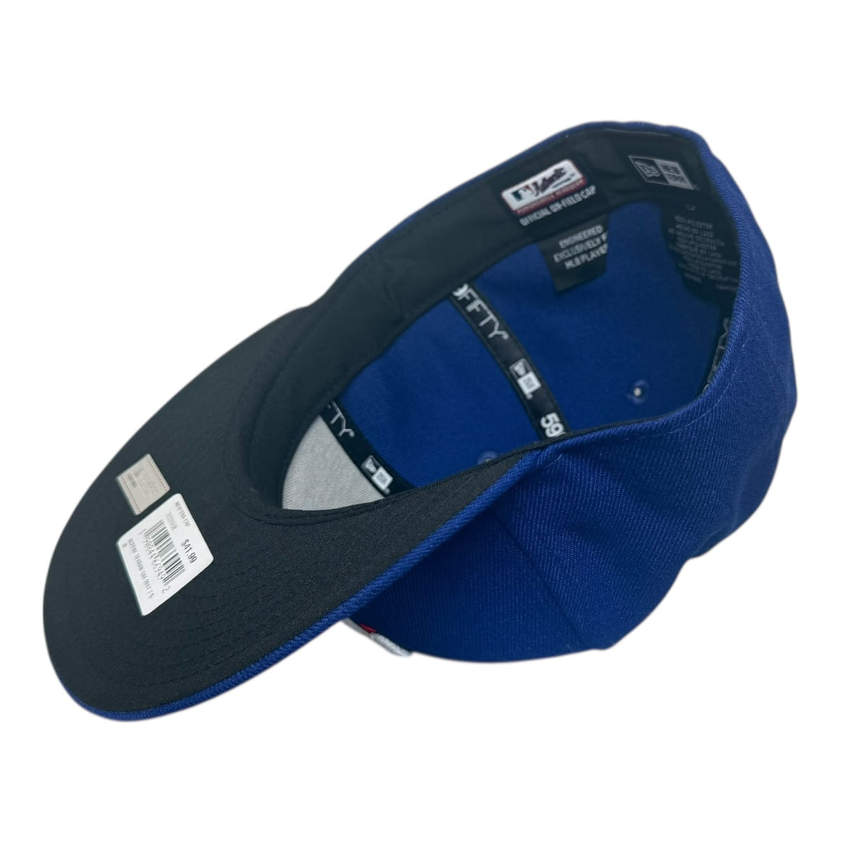 The Hat Wall Texas Rangers Black UV New Era 59Fifty Fitted Hat