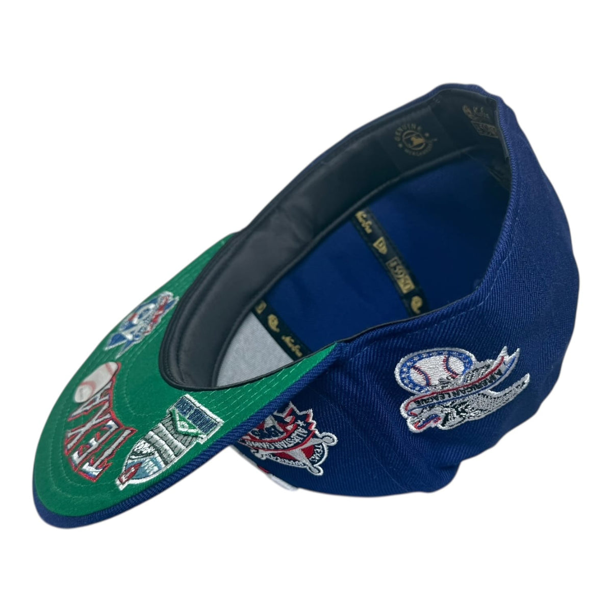 The Hat Wall Texas Rangers Multi Patch Wool New Era 59Fifty Fitted Hat
