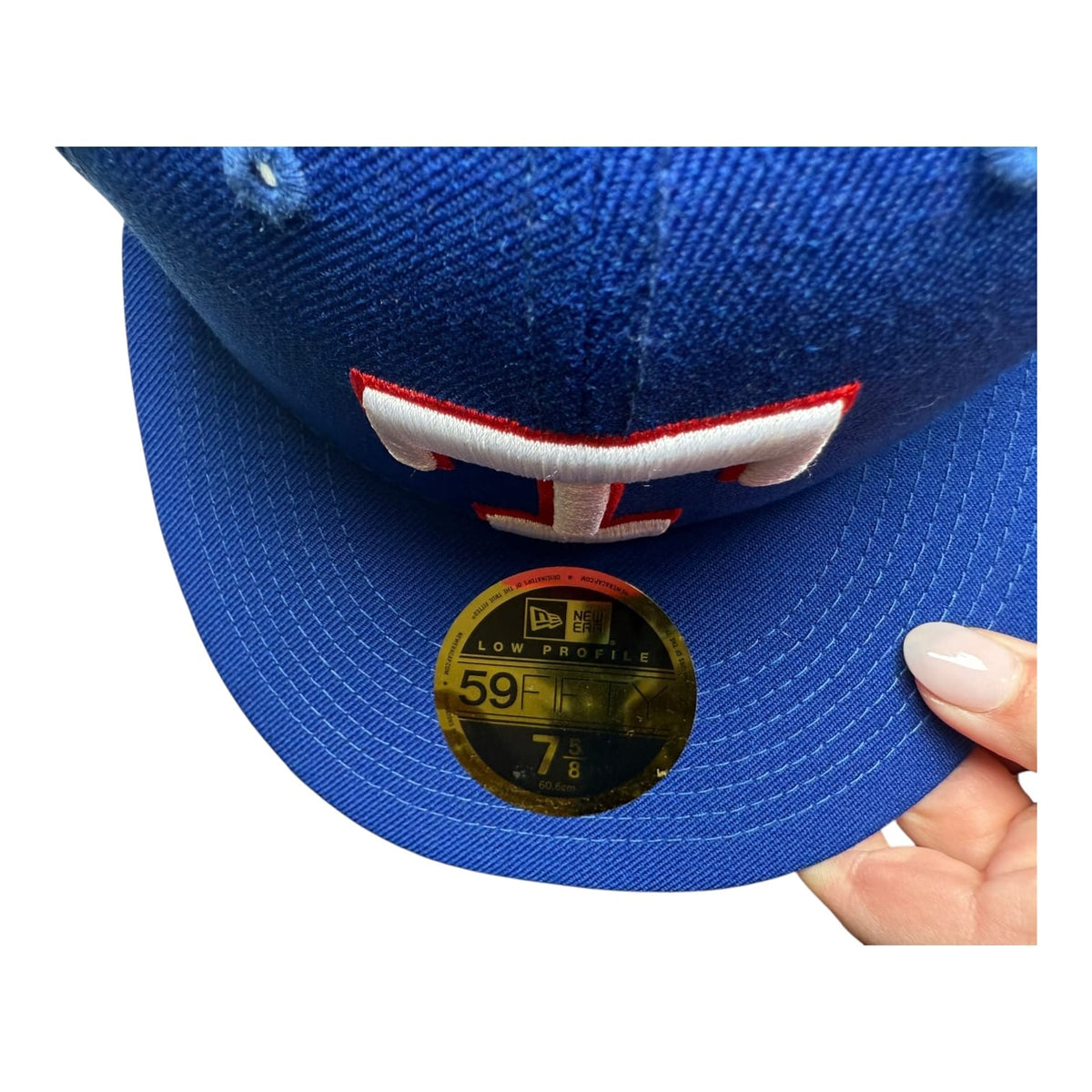 The Hat Wall Texas Rangers Cowboy Patch Low Profile New Era 59Fifty Fitted Hat