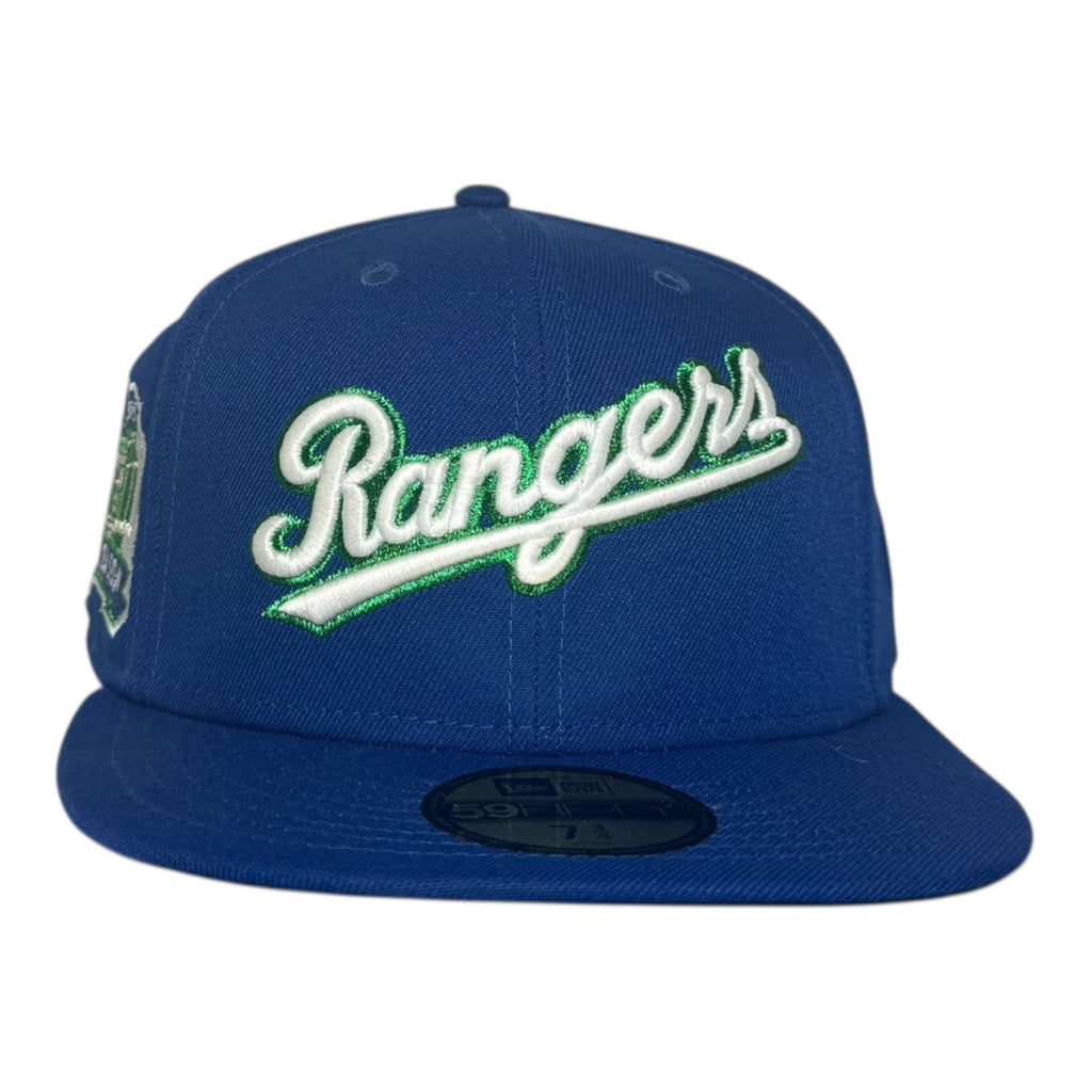 The Hat Wall Texas Rangers Final Season Script New Era 59Fifty Fitted Hat
