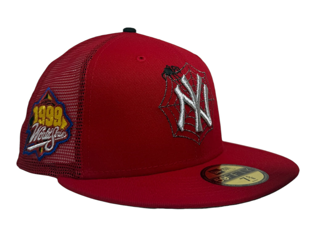 New Era New York Yankees "Spida Man Yankees" @rahnnifitteds 59Fifty Fitted Mesh Hat