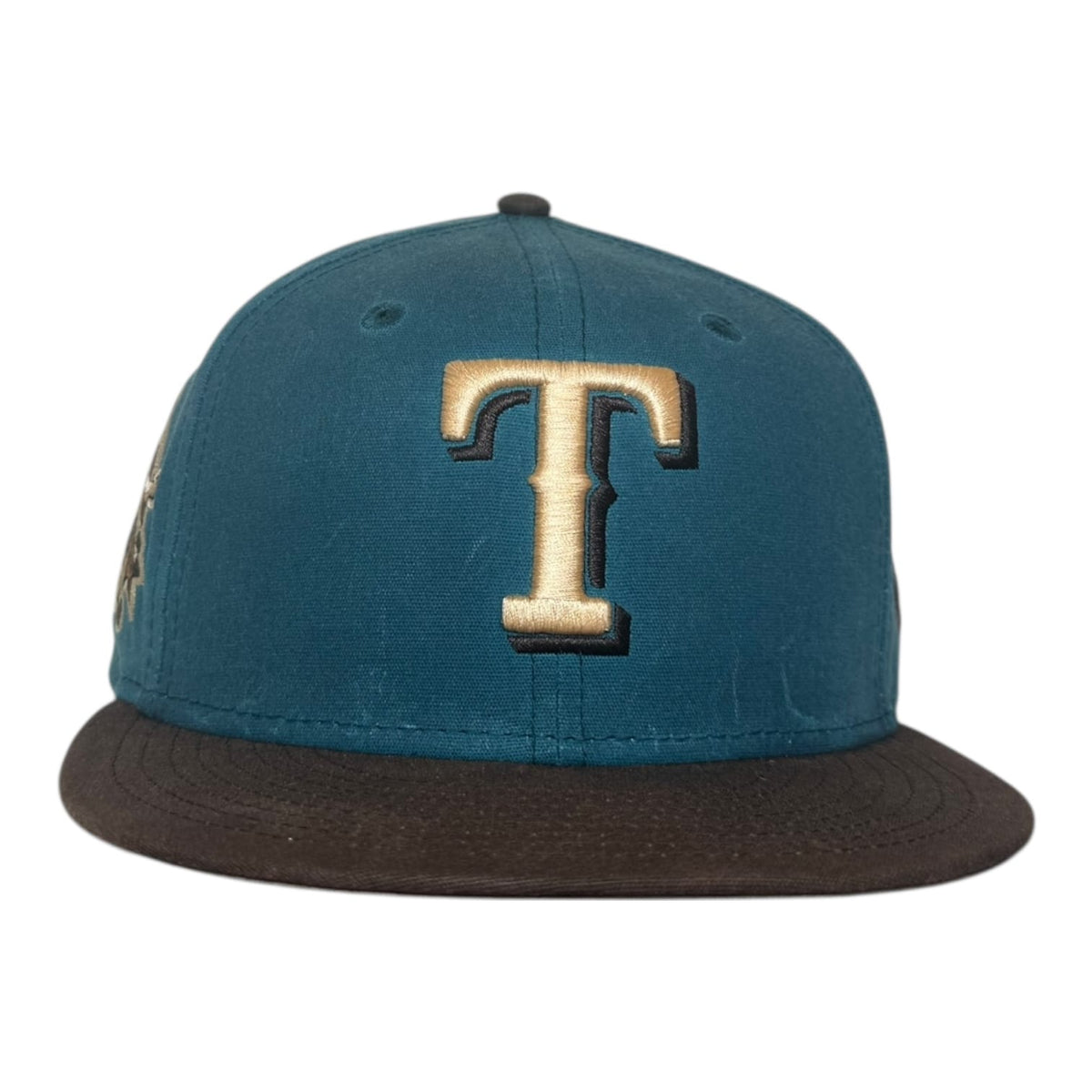 The Hat Wall Texas Rangers 1995 All Star Game Indigo Washed New Era 59Fifty Fitted Hat