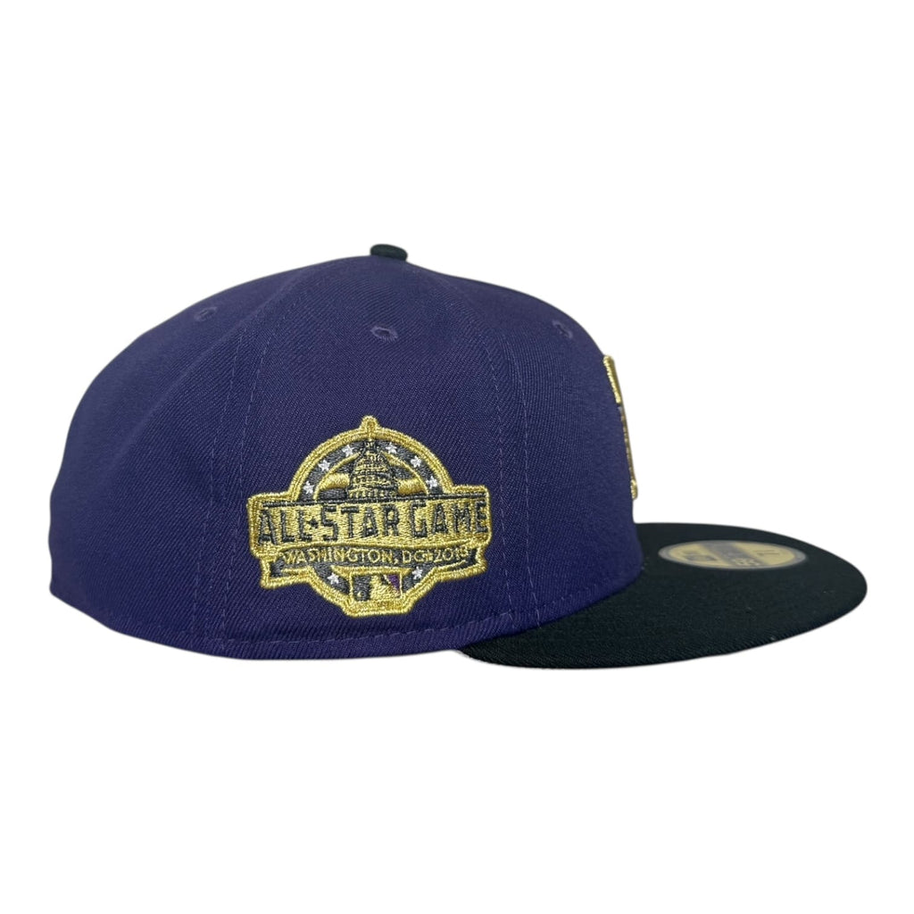 606 Brims Texas Rangers 2018 All Star Game "Villain's Collection" New Era 59Fifty Fitted Hat