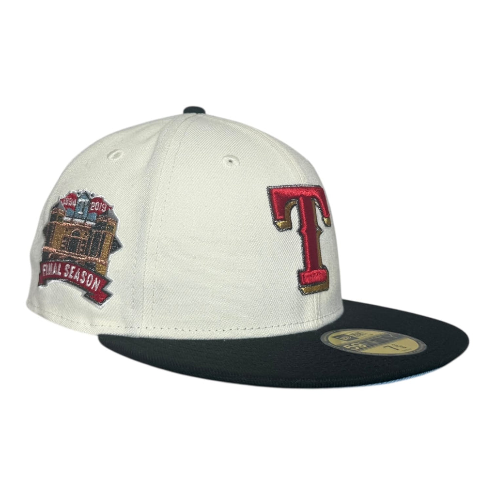 Hat Club Texas Rangers Final Season Icy Blue UV Hat Club New Era 59Fifty Fitted Hat