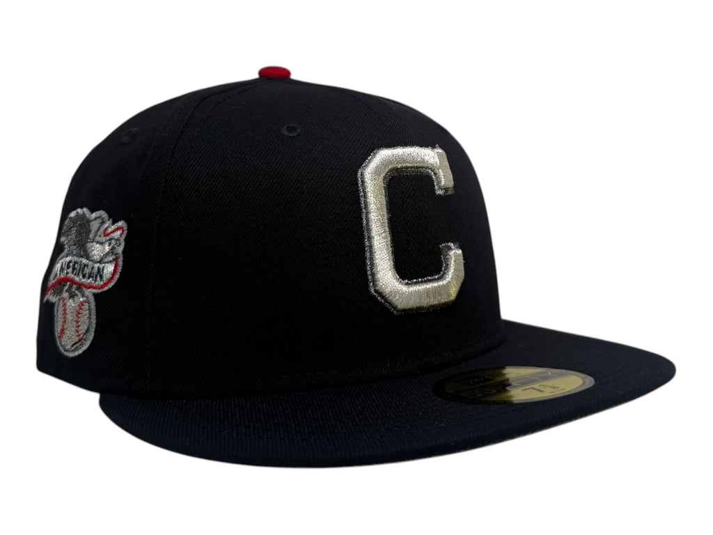 The Hat Wall New Era Cleveland Guardians Rushmore 59Fifty Fitted Hat