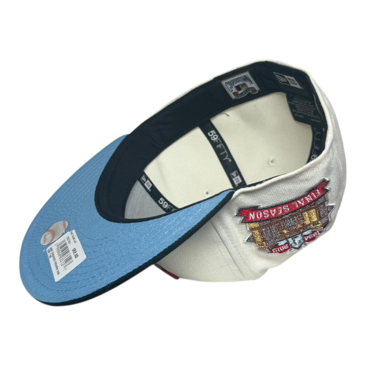 Hat Club Texas Rangers Final Season Icy Blue UV Hat Club New Era 59Fifty Fitted Hat