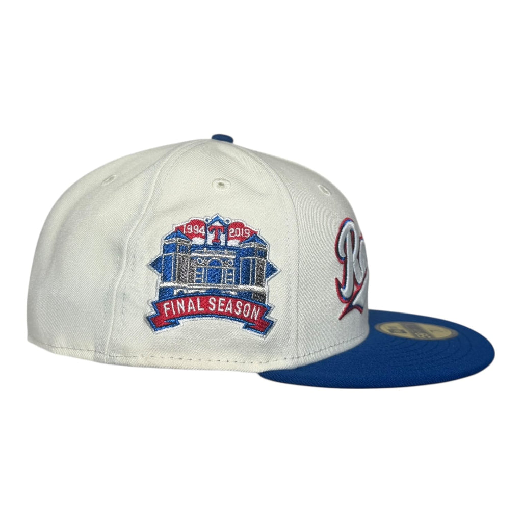 The Hat Wall Texas Rangers Final Season Script New Era 59Fifty Fitted Hat