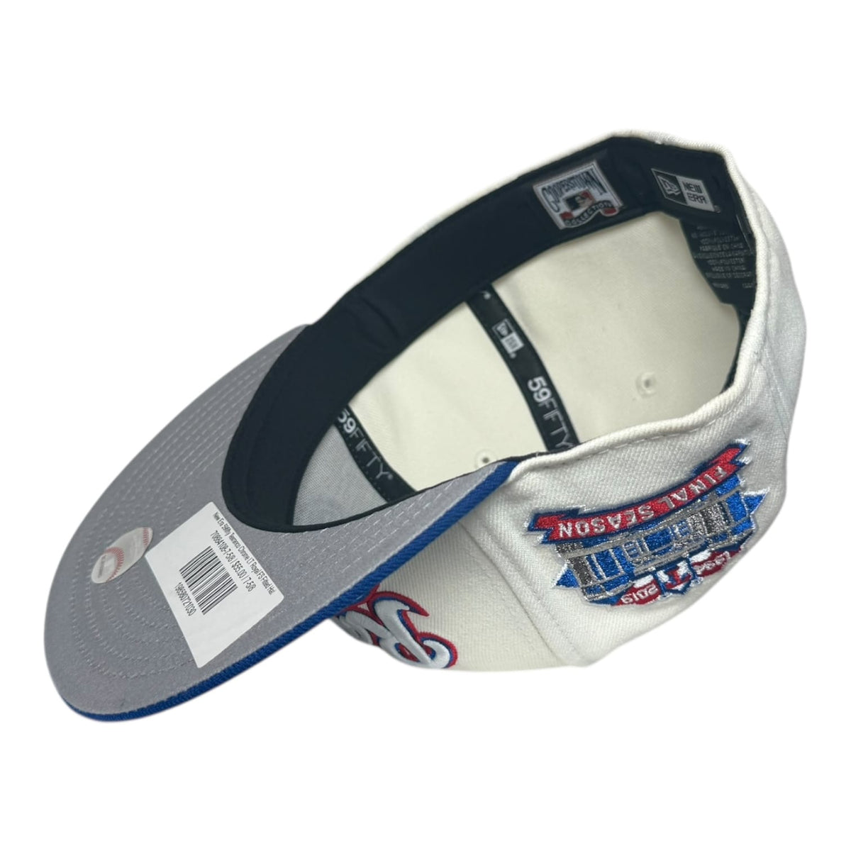 The Hat Wall Texas Rangers Final Season Script New Era 59Fifty Fitted Hat