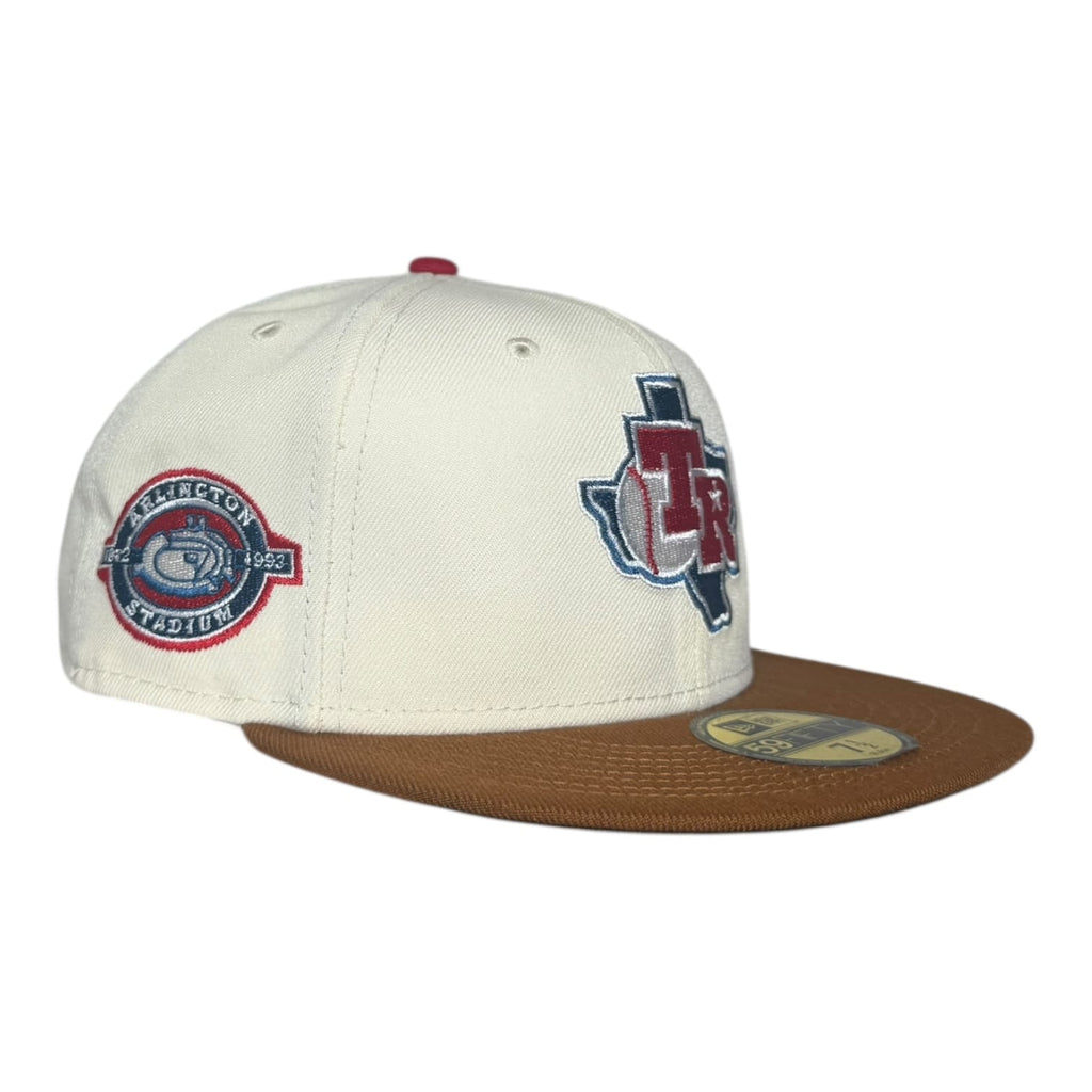 The Hat Wall Texas Rangers Arlington Stadium New Era 59Fifty Fitted Hat