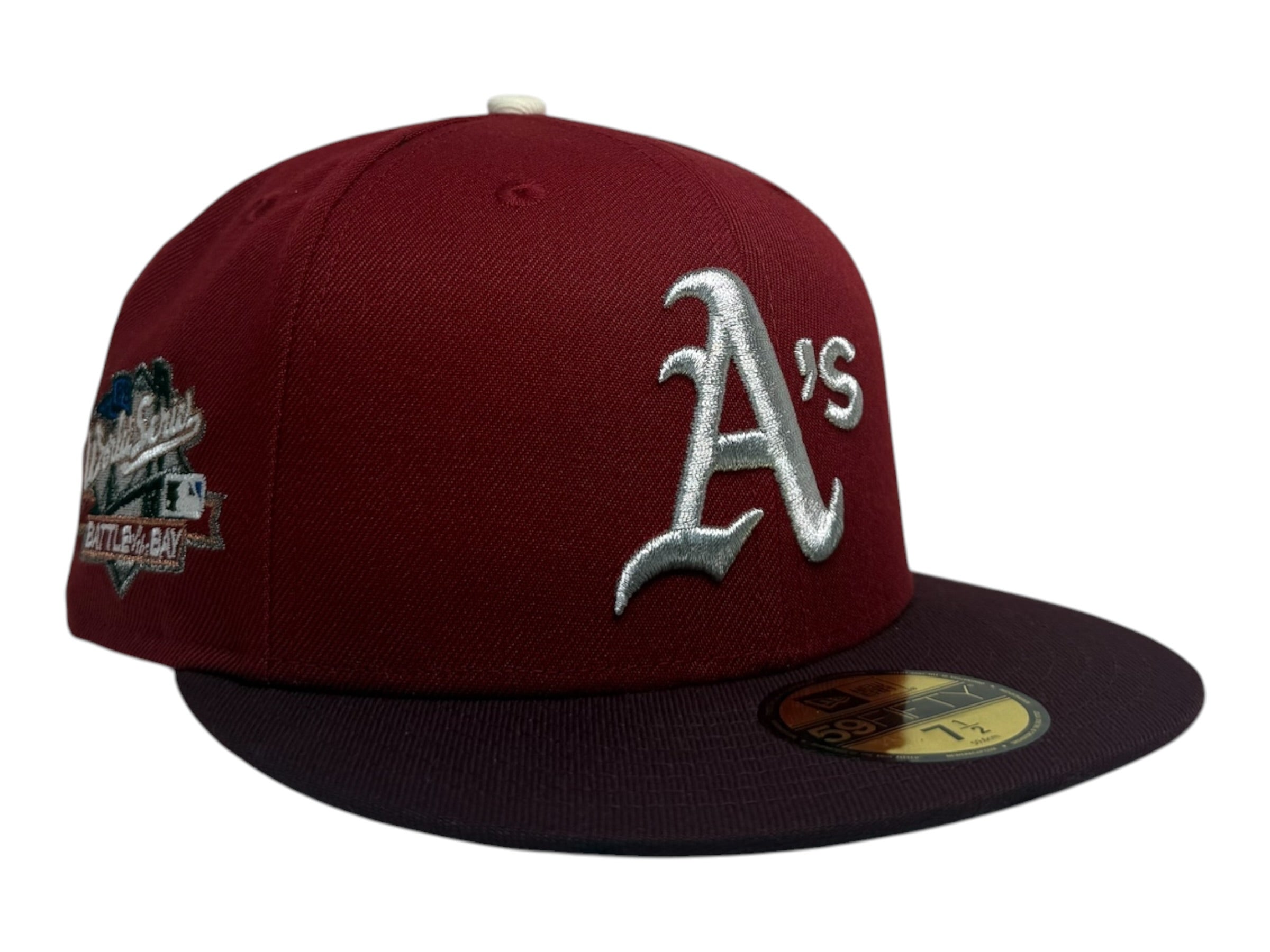 New Era Oakland Athletics “Box Chevy LS” @saucythevisionary 59Fifty Fitted Hat