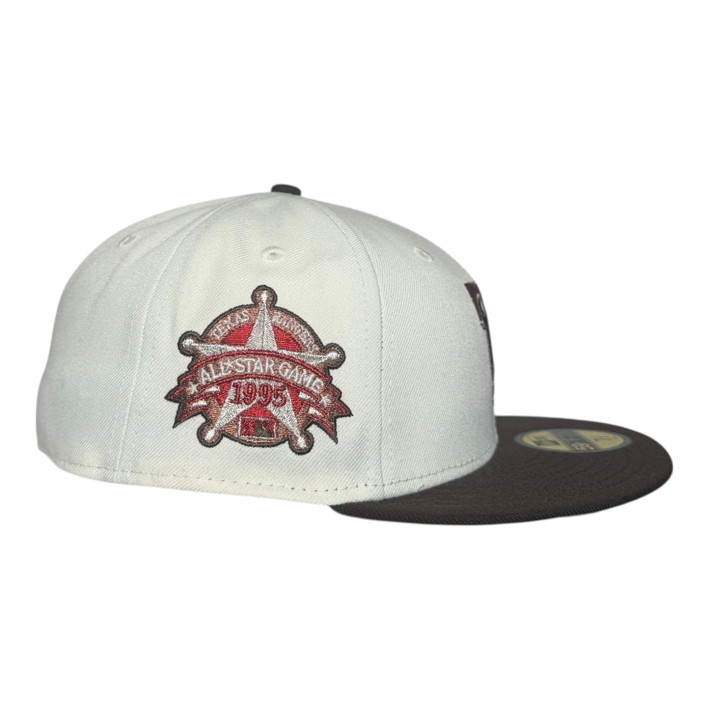 606 Brims Texas Rangers 1995 All Star Game New Era 59Fifty Fitted Hat